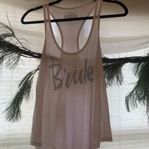 Victoria’s Secret “Bride” tank